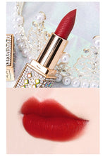Cargar imagen en el visor de la galería, Colorful Diamond Luxury Velvet Matte Lipstick Waterproof Silky Touch Nude Lips Makeup Long lasting Brighten Lip Beauty cosmetics
