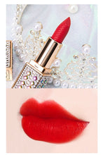 Cargar imagen en el visor de la galería, Colorful Diamond Luxury Velvet Matte Lipstick Waterproof Silky Touch Nude Lips Makeup Long lasting Brighten Lip Beauty cosmetics
