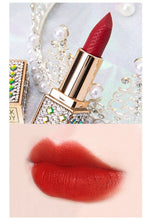 Cargar imagen en el visor de la galería, Colorful Diamond Luxury Velvet Matte Lipstick Waterproof Silky Touch Nude Lips Makeup Long lasting Brighten Lip Beauty cosmetics
